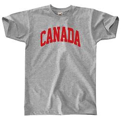 Outsider. Herren Unisex Canada T-Shirt - Grey - Medium von Outsider.