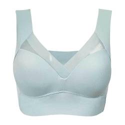 Oveallgo Hatme Haltungskorrektur BH, Natürliche Eleganz Unsichtbare Unterstützung Null Gefühl Bügellos Push-Up Bequem BH (DE/NL/SE/PL, Alphanumerisch, 4XL, Regular, Regular, Light Blue) von Oveallgo