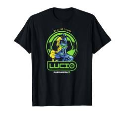 Overwatch 2 Lúcio DJ Club Tours Center Icon Logo T-Shirt von Overwatch