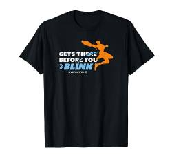 Overwatch 2 Tracer Gets There Before You Blink Icon Logo T-Shirt von Overwatch