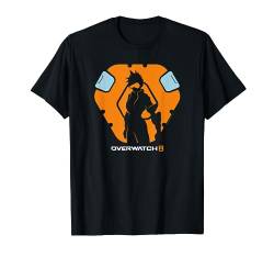Overwatch 2 Tracer Silhouette Center Icon Logo T-Shirt von Overwatch