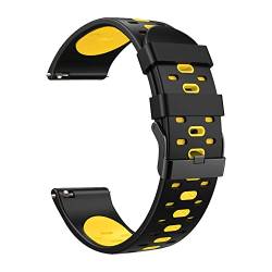 20 mm 22 mm Silikon-Armband für Garmin Vivoactive 4 3t 3 Venu 2 Plus SQ Forerunner 745 245 645 158 55 Uhrenarmband von OwKay