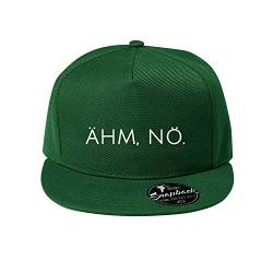 OwnDesigner Ähm nö Unisex Cap Classic Cap mit geradem Schirm, One Size Einheitsgröße für Männer und Frauen (Cap 464 Grun) von OwnDesigner