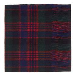 Oxfords Cashmere Reine Schurwolle Luxury Tartan Schal (Macdonald) von Oxfords Cashmere