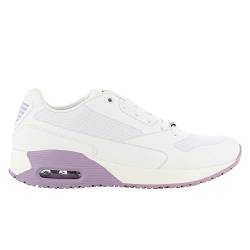 Oxypas Ela Damen Professionelle Arbeitsschuhe ESD SRC, Weiß-violett, 37 EU von Oxypas