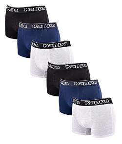 Boxershorts für Männer Kappa 6er-Set (as3, Alpha, m, Regular, Regular, 6er Pack 0530) von Ozabi