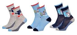 OZABI - Jungen Socken, Lizenzprodukt, 3 Paar, LPC 7447B, 35-38 von Ozabi