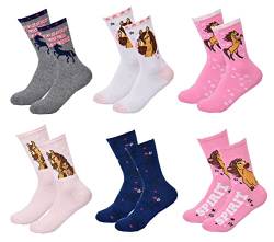 OZABI - Socken Pack Mädchen Spirit, 6er Pack 3987, 27-30 von Ozabi