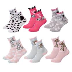 Ozabi Kinder Socken LICENCE ÜBERRASCHUNGSPAKET (as3, numeric, numeric_27, numeric_30, regular, 6er-Pack Mädchen DISNEY CLASSIC 0987) von Ozabi