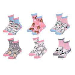 Ozabi Kinder Socken LICENCE ÜBERRASCHUNGSPAKET (as3, numeric, numeric_27, numeric_30, regular, 6er-Pack Mädchen DISNEY CLASSIC 38013) von Ozabi