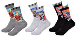 Ozabi Socken Pack Jungen AVENGERS (as3, numeric, numeric_31, numeric_34, regular, 3er-Pack 4587A) von Ozabi