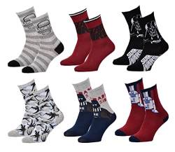 Ozabi Socken Pack Jungen STW (as3, numeric, numeric_31, numeric_34, regular, 6er-Pack 2481) von Ozabi