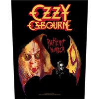 Ozzy Osbourne Backpatch - Patient No 9 - multicolor  - Lizenziertes Merchandise! von Ozzy Osbourne