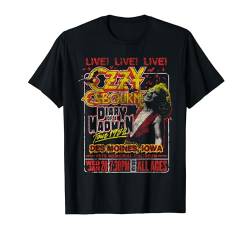 Ozzy Osbourne - Diary Tour Des Moines Iowa T-Shirt von Ozzy Osbourne