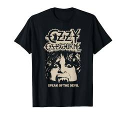 Ozzy Osbourne – Speak Of The Devil Face T-Shirt von Ozzy Osbourne