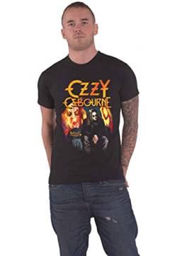Ozzy Osbourne T Shirt Patient No. 9 Gold Graphic Logo Nue offiziell Herren XL von Ozzy Osbourne