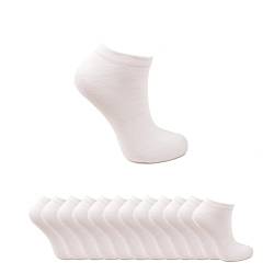 Ozzy Socks 12 Paar Sneaker-Socken für Damen und Herren in den Größen 35-38, 39-42 und 43-46. Atmungsaktive, komfortable und rutschfeste Sportsocken ohne Naht an den Zehen. von Ozzy Socks