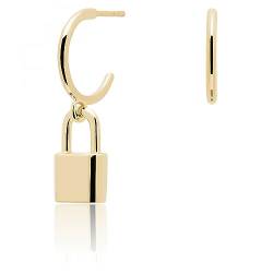 PDPAOLA - Bond Ohrringe - 925er Sterlingsilber 18k Vergoldung - Damenschmuck von P D PAOLA