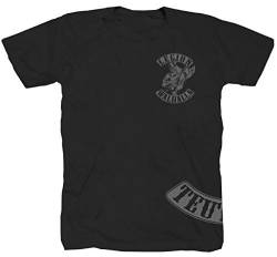 Wikinger Viking Ragnar Loki Vikings Oldschool Norwegen Chopper Bobber T-Shirt Shirt Polo XXL von P-T-D