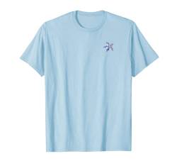 Columbine Flower Pocket Style Tee Emblem T-Shirt von P&L Originals