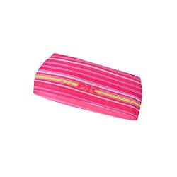 P.A.C. Kids Headband Stripes Pink - funktionelles Mikrofaser Stirnband, Halstuch, Schal, Kopftuch, Unisex von P.A.C.