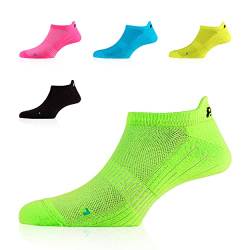 P.A.C. Sneaker Footie Active kurze Socken, Unisex Sneaker Footie, Herren und Damen Füßlinge, kurze Sportsocke Unisex von P.A.C.