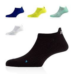 P.A.C. Sneaker Footie Active kurze Socken, Unisex Sneaker Footie, Herren und Damen Füßlinge, kurze Sportsocke Unisex von P.A.C.