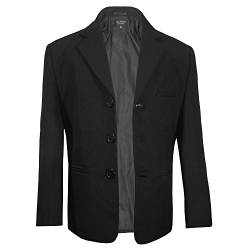 Paul Malone Jungen Sakko Anzugjacke Blazer schwarz - Kinder Anzug Jacke Gr. 92 (2 Jahre) von P.M. Kinderanzug