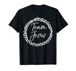 Christian Flower Gift for Women Cute Bible Quote Team Jesus T-Shirt von P37 Design Studio Jesus Shirts