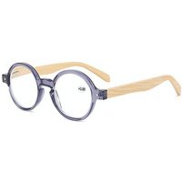 PACIEA Lesebrille Blaulichtfilter Holzbügel Klassisch Rundrahmen Damen Herren Unisex von PACIEA