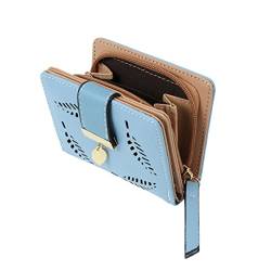 1Stk Geldbörsen damengeldbörse Womens Purses damenportemonnaie geldborse minigeldbörse Zip Wallet damengeldbeutel Brieftasche Wechseltasche Ziemlich Münzbeutel Blätter Fräulein von PACKOVE