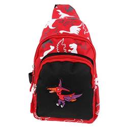 PACKOVE 1 STK Dinosaurier-gürteltasche Für Kinder Kinder-Cartoon-gürteltasche Kinder Bauchtaschen Umhängetasche Für Kinder Kindertasche Sling-geldbörse Nylon Kleinkind Gefrierschrank Junge von PACKOVE