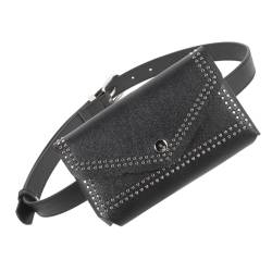 PACKOVE 1 Satz Hüfttasche Stylische Tasche visitenkarten Halterung Crossbody Bags Damengürtel Frauentasche Tasche für Frauen abnehmbar Gürteltasche Bauchtasche schmücken Fräulein Leder von PACKOVE