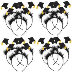 PACKOVE 12 Stk Abschluss Stirnband Cosplay-Stirnband 2023 Grad Party Gunst Make-up-Stirnband Haarbänder Multifunktionales Haarband entzückendes Stirnband Locken Zubehör Kleid Kopfbedeckung von PACKOVE