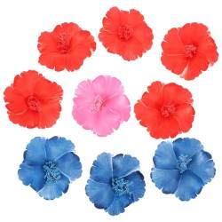 PACKOVE 18 Stk Boho-Hochzeitsdeko Geburtstagsdekoration für Mädchen Hochzeitsdekorationen Haarnadel hawaiianische blumen für haare Blumen-Haarspangen Sommer Haarschmuck Blumenclip Fräulein von PACKOVE