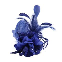 PACKOVE 1Stk Haarspangen Haarklammer Blumenbroschen für Damen Fascinator-Hut für Damen Mütze für Männer Hut für Männer Haarnadel Haarspange für Damen Mädchen Schleier Mann von PACKOVE