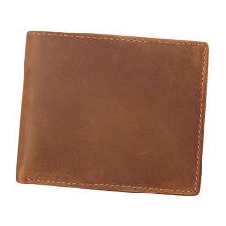 PACKOVE 1Stk zweifach Faltbare Geldbörse für Herren Card Wallet Men Karten Wallet Men's Wallets Men Wallet herrenportemonnaies Mens Wallets Karten Brieftasche Man Wallet Jahrgang Mann Pu von PACKOVE