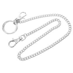 PACKOVE Brieftasche Kette Bag Chain Fashion Design portmonee Kette Keychain Jeansketten für Männer Hosenkette für Damen Schlüssel Geldbörse Handkette Hummerschere Herren schmücken Metall von PACKOVE