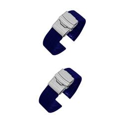 PACKOVE Silikonband 2st Ersatzarmbänder Bedruckte Uhrenarmbänder Intelligente Uhrenarmbänder Armband Wasserdicht Verstellbares Band von PACKOVE