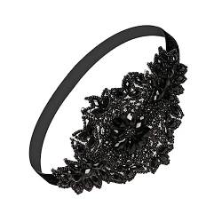 PACKOVE Stirnband Aus Strass Verzierte Stirnbänder Für Damen Hochzeitszubehör Fascinator-haarband Abschlussball-tiara Frauen Stirnband Deko Schal Tischgesellschaft Strasssteine Modern von PACKOVE