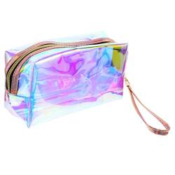 PACKOVE Transparente Lasertasche Kokette Glänzendere Tasche Make-up-Taschen-Organizer Organizer-Taschen Für Die Reise Kosmetiktaschen Für Damen Kulturbeutel Rasieren Reisen Bilden TPU von PACKOVE