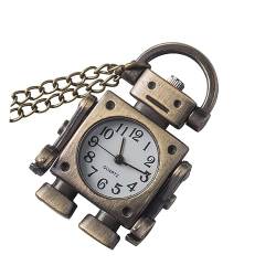 PACKOVE alte Taschenuhr Kette männer Birth Ketten männer Watch Uhr Damen Halloween assecoires Halskette Roboter Antiquität Anschauen Legierung von PACKOVE