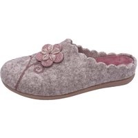 PADERO Damen Pantoffel Filz Hausschuh von PADERO