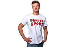 PAFFEN SPORT «Logo Basic» T-Shirt – weiß/rot – Größe: L von PAFFEN SPORT