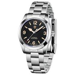 Pagani Design Uhren für Männer Mechanische Automatik Armbanduhr Wasserdichtes NH35 Uhrwerk Saphirglas Leuchtend Edelstahl Uhr von PAGRNE DESIGN