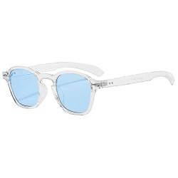 PAIDAXING Pilotenbrille Herren und Frauen Polarisierte-Brille Outdoorbrille Exquisit Zubehör Sonnenschutz Brillengestelle Sonnenbrillen Brillenmode Erwachsene Brille Polarisiert (White, One Size) von PAIDAXING