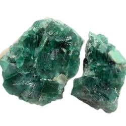 PAJPXPCD Geschenk Naturkristall Feng Shui Edelstein Kristall Schatz Grüner Fluorit (Color : Green, Size : 350-400g) von PAJPXPCD