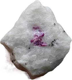 PAJPXPCD Mineraliensteine, natürlicher Vietnam-Rubin, raue Mineralsteine ​​und Kristalle, medizinische Kristalle, Quarz-Edelsteine, Kristallsteine, Dekoration (Color : 99g) von PAJPXPCD