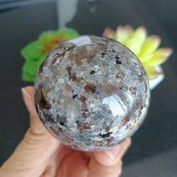 PAJPXPCD Natürliche Flammensteinkugel, Kristall-Ornament (Size : 300-350g) von PAJPXPCD