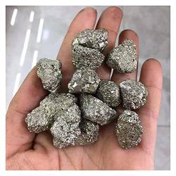 PAJPXPCD Natürlicher Kristall, rauer natürlicher Chalkopyrit, raue Steine, Quarz-Mineralkristalle, heilende rohe Edelsteine ​​für die Heimdekoration (Größe: 500 g) (Size : 200g) von PAJPXPCD